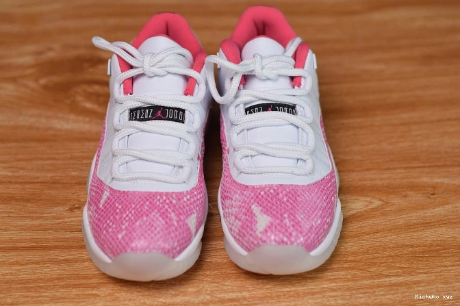 AH7860-106 WMNS Pink Low Air Snakeskin Jordan 11 0619